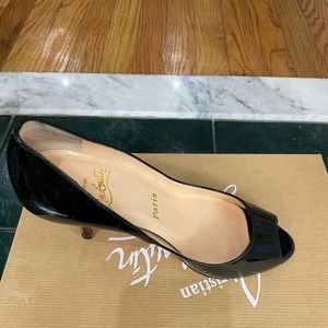 Christian Louboutin peep toes shoes